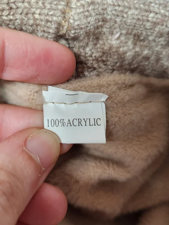 Womens Beret Acrylic Knit French Style Beanie Winter Fashion Warm Thickened Lini - Picture 6 of 7